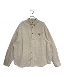 PRADA（プラダ）の古着「Chambray Shirt」｜アイボリー