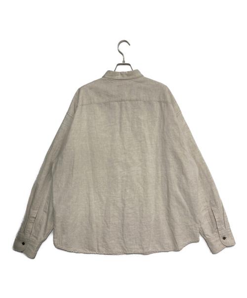 PRADA（プラダ）PRADA (プラダ) Chambray Shirt アイボリー サイズ:Lの古着・服飾アイテム