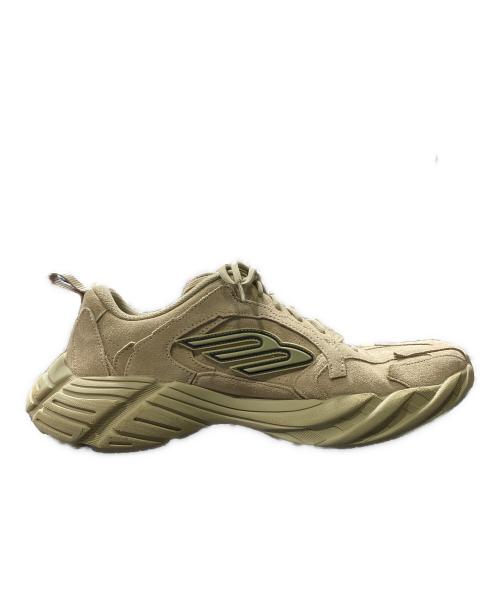 BALENCIAGA（バレンシアガ）BALENCIAGA (バレンシアガ) BEIGE SUEDE MONDAY SNEAKERS ブラウン サイズ:45の古着・服飾アイテム