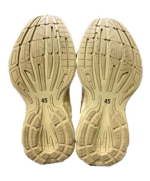 BALENCIAGA（バレンシアガ）BALENCIAGA (バレンシアガ) BEIGE SUEDE MONDAY SNEAKERS ブラウン サイズ:45の古着・服飾アイテム