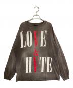 SAINT MICHAEL×VLONEセントマイケル×ヴィーロン）の古着「LS TEE/ VLONE/BLACK」｜グレー