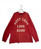 SAINT MICHAELセントマイケル）の古着「LS TEE SOFT LOVE/RED」｜レッド