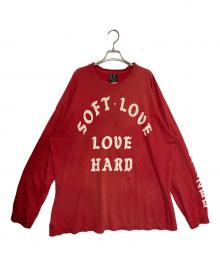 SAINT MICHAEL（セントマイケル）の古着「LS TEE SOFT LOVE/RED」｜レッド
