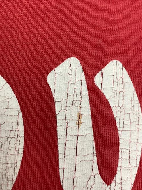 SAINT MICHAEL（セントマイケル）SAINT MICHAEL (セントマイケル) LS TEE SOFT LOVE/RED レッド サイズ:XLの古着・服飾アイテム