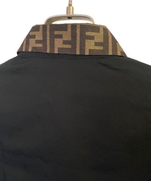 FENDI（フェンディ）FENDI (フェンディ) ズッカ柄 シャツ ブラック サイズ:39の古着・服飾アイテム
