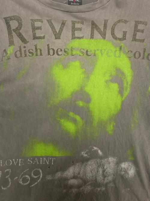 SAINT MICHAEL（セントマイケル）SAINT MICHAEL (セントマイケル) BerBerJin (ベンベルジン) 23SS BJ SS TEE グレー サイズ:XXXLの古着・服飾アイテム