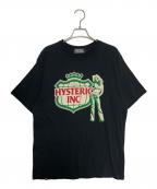 Hysteric Glamourヒステリックグラマー）の古着「ALE Tシャツ」｜ブラック