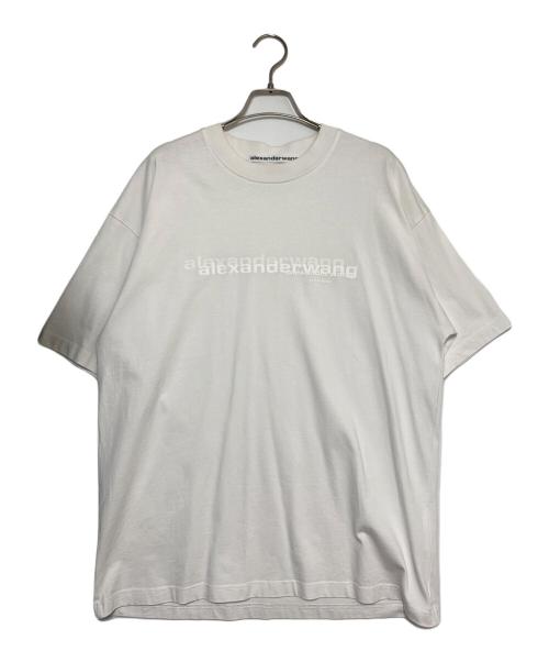 ALEXANDER WANG（アレキサンダー・ワン）ALEXANDER WANG (アレキサンダー・ワン) フロントロゴTシャツ ホワイト サイズ:Sの古着・服飾アイテム