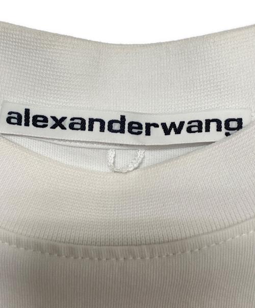 ALEXANDER WANG（アレキサンダー・ワン）ALEXANDER WANG (アレキサンダー・ワン) フロントロゴTシャツ ホワイト サイズ:Sの古着・服飾アイテム