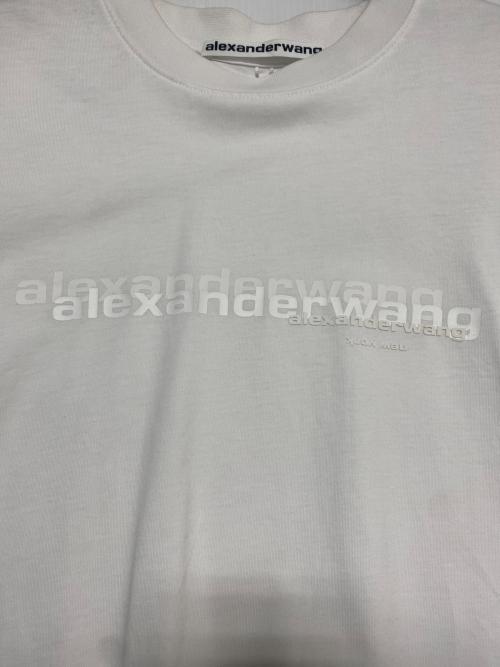 ALEXANDER WANG（アレキサンダー・ワン）ALEXANDER WANG (アレキサンダー・ワン) フロントロゴTシャツ ホワイト サイズ:Sの古着・服飾アイテム