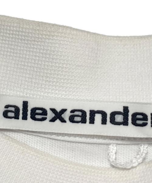 ALEXANDER WANG（アレキサンダー・ワン）ALEXANDER WANG (アレキサンダー・ワン) フロントロゴTシャツ ホワイト サイズ:Sの古着・服飾アイテム