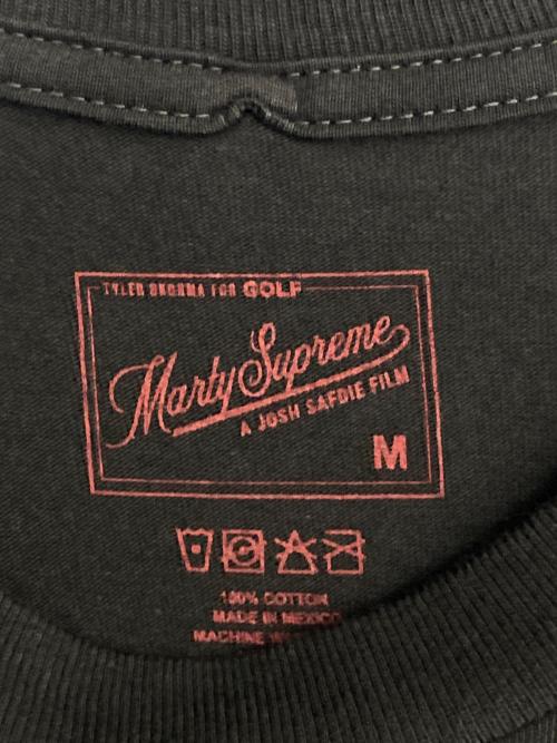 GOLF WANG（ゴルフワン）GOLF WANG (ゴルフワン) Marty Supreme Golf Wang x Marty Supreme Logo Tee ブラック サイズ:Mの古着・服飾アイテム