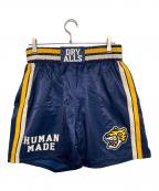 HUMAN MADEヒューマンメイド）の古着「GAME SHORTS」｜ネイビー