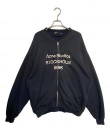 Acne studios（アクネ ストゥディオズ）の古着「1996 ジップロゴスウェット」｜グレー