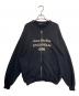 ACNE STUDIOS（アクネ ストゥディオズ）の古着「1996 ジップロゴスウェット」｜グレー