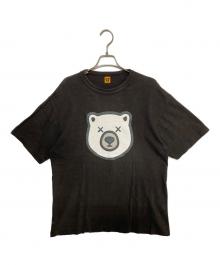 HUMAN MADE×KAWS（ヒューマンメイド×カウズ）の古着「Bear T-Shirt」｜グレー