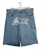 ICE CREAMアイスクリーム）の古着「Buggy Denim Shorts」｜スカイブルー