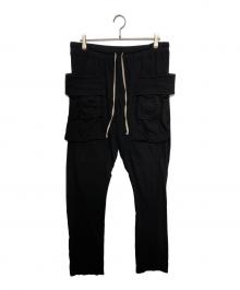 DRKSHDW（ダークシャドウ）の古着「CREATCH CARGO DRAWSTRING PANTS」｜ブラック