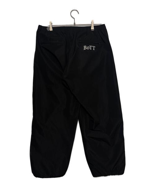 BoTT（ボット）BoTT (ボット) 25SS イージーワイドパンツ ブラック サイズ:Lの古着・服飾アイテム