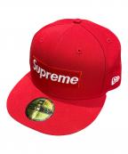 SUPREME×New Eraシュプリーム×ニューエラ）の古着「26SS Rings Box Logo New Era」｜レッド