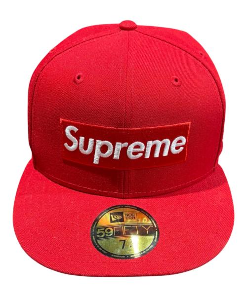 SUPREME（シュプリーム）SUPREME (シュプリーム) New Era (ニューエラ) 26SS Rings Box Logo New Era レッド サイズ:7 3/8（58.7㎝）の古着・服飾アイテム