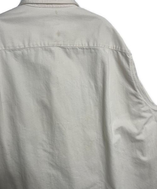 RAF SIMONS（ラフシモンズ）RAF SIMONS (ラフシモンズ) 19SS Two Patches Big fit shirt アイボリー サイズ:Sの古着・服飾アイテム
