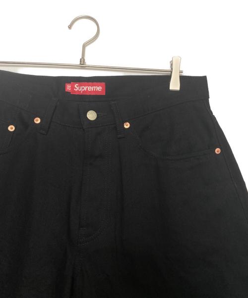 SUPREME（シュプリーム）SUPREME (シュプリーム) Baggy Selvedge Denim Short ブラック サイズ:32の古着・服飾アイテム
