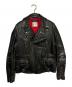 Lewis Leathers (ルイスレザース) COMME des GARCONS (コムデギャルソン) Lightning Live Free Die Strong ブラック サイズ:40：450000円
