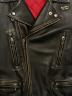 中古・古着 Lewis Leathers (ルイスレザース) COMME des GARCONS (コムデギャルソン) Lightning Live Free Die Strong ブラック サイズ:40：450000円