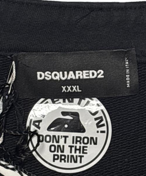DSQUARED2（ディースクエアード）DSQUARED2 (ディースクエアード) Men Tunic Tops ブラック サイズ:XXXLの古着・服飾アイテム