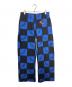 ANTI PROMO（アンチ プロモ）の古着「99EYES Sweat Pants」｜ブラック×ブルー