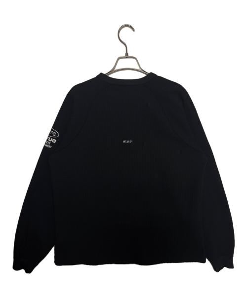 WTAPS（ダブルタップス）WTAPS (ダブルタップス) 26SS WAFFLE / LS / POLY ブラック サイズ:2の古着・服飾アイテム