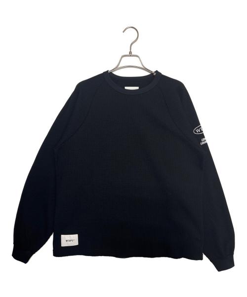 WTAPS（ダブルタップス）WTAPS (ダブルタップス) 26SS WAFFLE / LS / POLY ブラック サイズ:2の古着・服飾アイテム