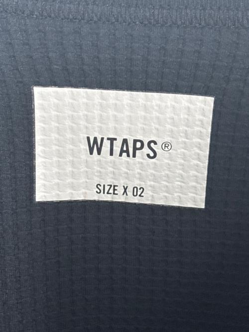 WTAPS（ダブルタップス）WTAPS (ダブルタップス) 26SS WAFFLE / LS / POLY ブラック サイズ:2の古着・服飾アイテム