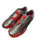 PUMA（プーマ）の古着「Mostro 'Aged Silver Red'」｜グレー×オレンジ