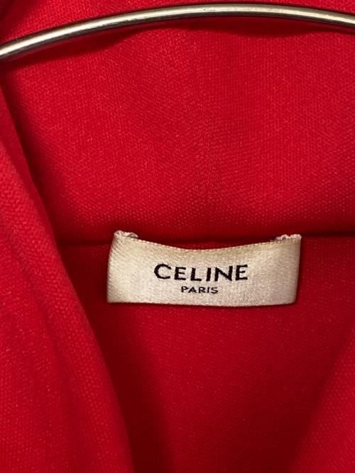 CELINE（セリーヌ）CELINE (セリーヌ) トリオンフ トラックスーツ ジップアップ ジャケット レッド サイズ:XXLの古着・服飾アイテム