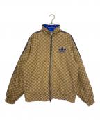 GUCCI×adidasグッチ×アディダス）の古着「Reversible Jacket」｜ベージュ×ブルー
