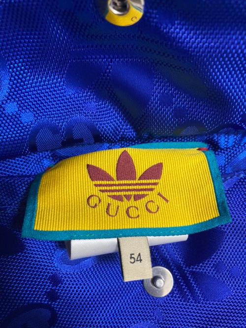 GUCCI（グッチ）GUCCI (グッチ) adidas (アディダス) Reversible Jacket ベージュ×ブルー サイズ:54の古着・服飾アイテム