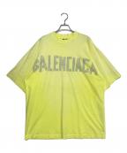 BALENCIAGAバレンシアガ）の古着「Tape Type T シャツ」｜イエロー