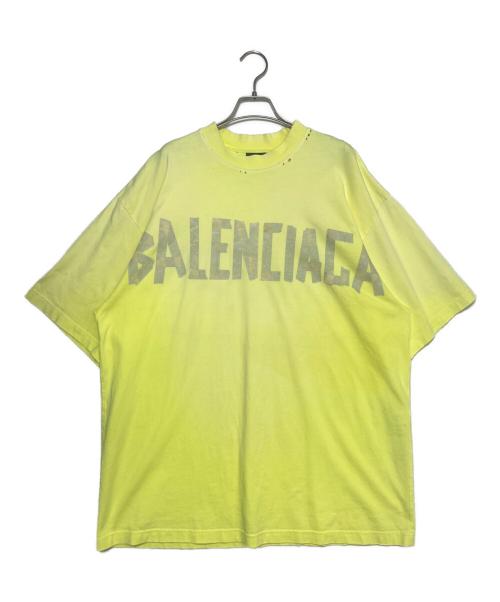 BALENCIAGA（バレンシアガ）BALENCIAGA (バレンシアガ) Tape Type T シャツ イエロー サイズ:Lの古着・服飾アイテム