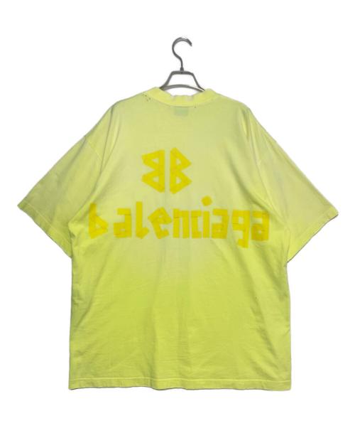 BALENCIAGA（バレンシアガ）BALENCIAGA (バレンシアガ) Tape Type T シャツ イエロー サイズ:Lの古着・服飾アイテム