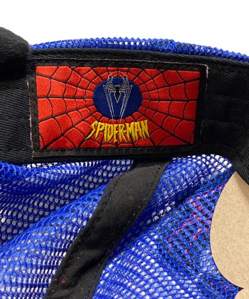 SUPREME（シュプリーム）Supreme (シュプリーム) VANSON (バンソン) Spider-Man Mesh Back 6-Panel レッド×ブルー 未使用品の古着・服飾アイテム