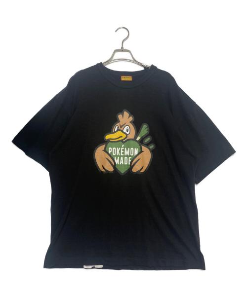 HUMAN MADE（ヒューマンメイド）HUMAN MADE (ヒューマンメイド) カモネギTee ブラック サイズ:3XLの古着・服飾アイテム