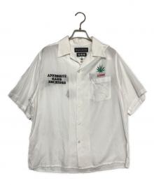WACKO MARIA×舐達麻（ワコマリア×ナメダルマ）の古着「50'S OPEN COLLAR SHIRT」｜ホワイト