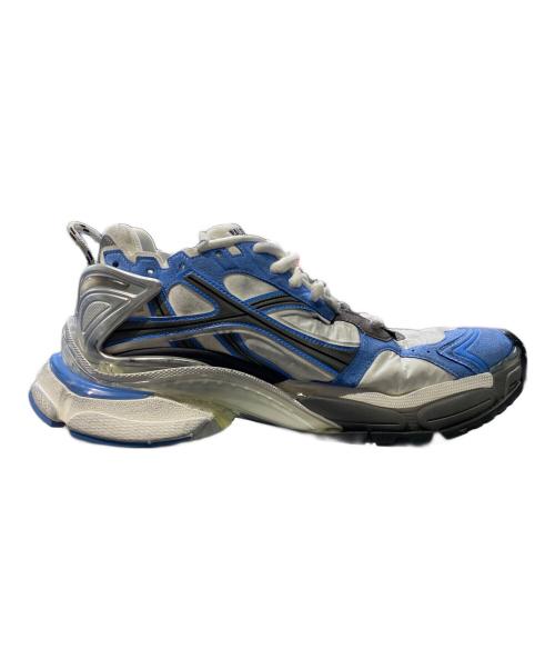 BALENCIAGA（バレンシアガ）BALENCIAGA (バレンシアガ) Runner Sneakers ブルー×ホワイト サイズ:44の古着・服飾アイテム