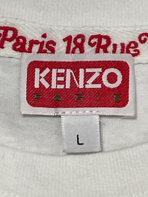 KENZO（ケンゾー）KENZO (ケンゾー) Verdy (ヴェルディ) OVERSIZE TSHIRT ホワイト サイズ:Lの古着・服飾アイテム