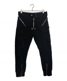 RICK OWENS（リックオウエンス）の古着「23SS EASY STROBE CARGOS」｜ブラック