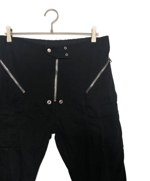 RICK OWENS（リックオウエンス）RICK OWENS (リックオウエンス) 23SS EASY STROBE CARGOS ブラック サイズ:52の古着・服飾アイテム
