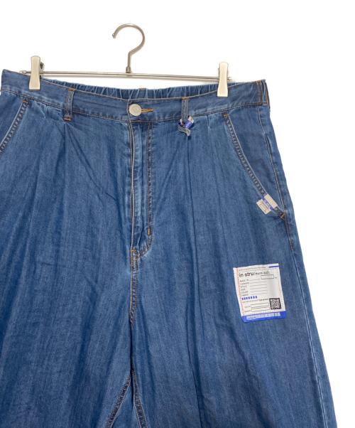 MIHARA YASUHIRO（ミハラヤスヒロ）MIHARA YASUHIRO (ミハラヤスヒロ) Cotton Tencel Denim Tapered Pants インディゴ サイズ:48の古着・服飾アイテム