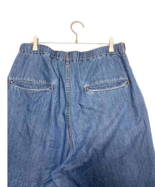 MIHARA YASUHIRO（ミハラヤスヒロ）MIHARA YASUHIRO (ミハラヤスヒロ) Cotton Tencel Denim Tapered Pants インディゴ サイズ:48の古着・服飾アイテム